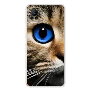 Чехлы с Котиками для Xiaomi Civi (VPrint) (Глаз кота)