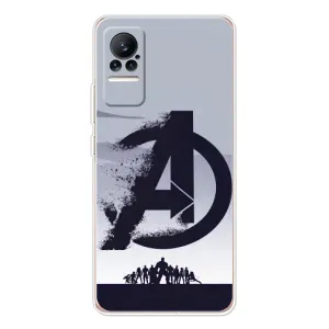 Чехлы с героями Марвел Xiaomi Civi (VPrint) (Команда А)