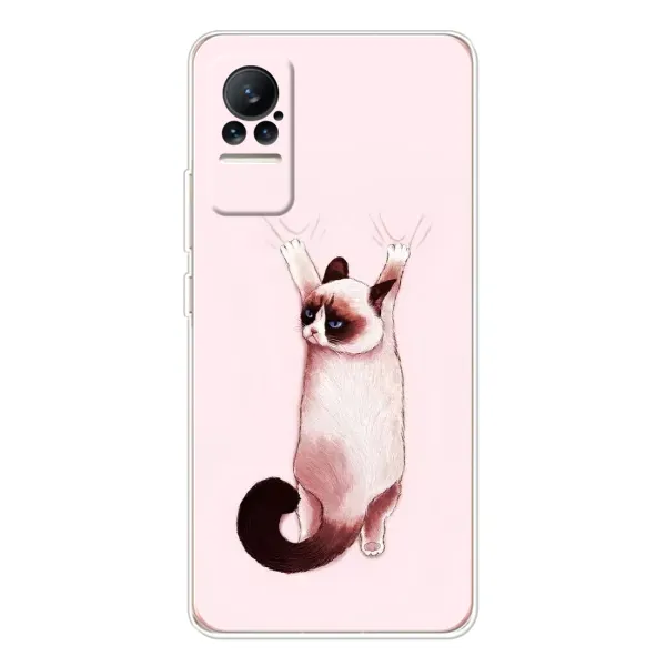 Чехол с принтом «Котик падает» для Xiaomi Civi Чехол с принтом «Котик падает» для Xiaomi Civi