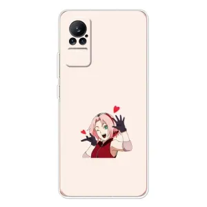 Чехлы Персонажи Аниме Наруто для Xiaomi Civi (AlphaPrint) (Лайк Сакура)