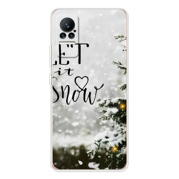 Чохол з принтом «Let it snow» для Xiaomi Civi Чохол з принтом «Let it snow» для Xiaomi Civi