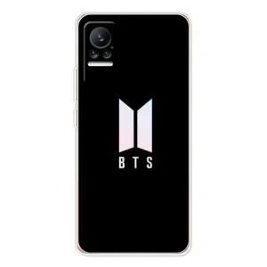 Чехлы BTS для Xiaomi Civi (AlphaPrint) (Лого BTS)