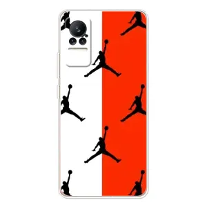 Чехлы для Xiaomi Civi - с картинкой JORDAN (AlphaPrint) (Лого Джордан)