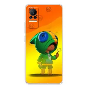 Чехол для Xiaomi Civi Бравл Старс (VPrint) (Мальчик Леон)