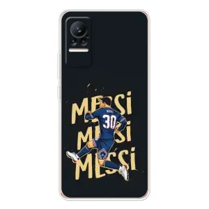 Чехлы для Xiaomi Civi (Leo чемпион) (AlphaPrint) (Messi ПСЖ)