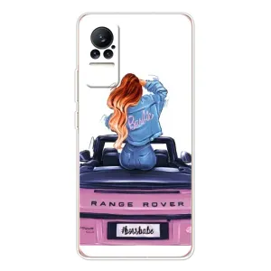 Чехол с печатью для Xiaomi Civi - (Мода) (AlphaPrint) (На машине)