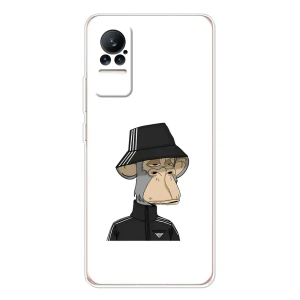 Чехол с принтом «обезьяна NFT Adidas» для Xiaomi Civi