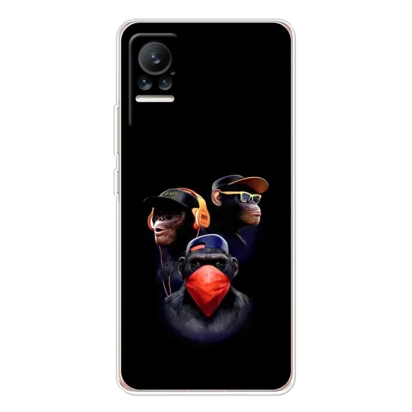 Чохол з принтом «Три мавпи» для Xiaomi Civi Чохол з принтом «Три мавпи» для Xiaomi Civi