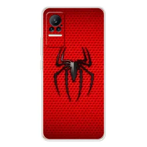 Чехол с человеком пауком для Xiaomi Civi - (AlphaPrint) (Паук Марвел)