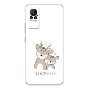 Чехлы для мамы на Xiaomi Civi (Оленята мама и малыш)