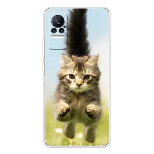 Чехлы с Котиками для Xiaomi Civi (VPrint) (Прыжок кота)
