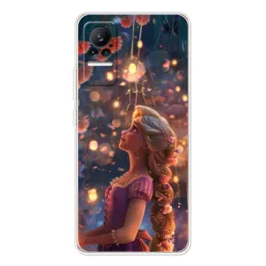 Чехол Рапунцель для Xiaomi Civi (Рапунцель фонарики)