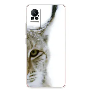Чехлы с картинками животных Xiaomi Civi (Рысь)