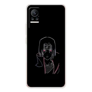 Чехлы на тему: Итачи Учиха для Xiaomi Civi (AlphaPrint) (силуэт Итачи)
