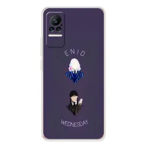 Чехлы Венсдей на Xiaomi Civi Уэнсдей (AlphaPrint) (Уэнздей и подруга)