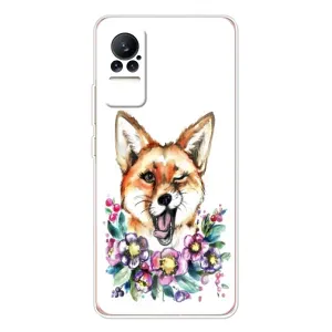Чехлы с картинкой Лисички для Xiaomi Civi (VPrint) (Веселая лисичка)