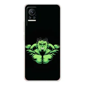 Чехлы с героями Марвел Xiaomi Civi (VPrint) (Зелёный Халк)