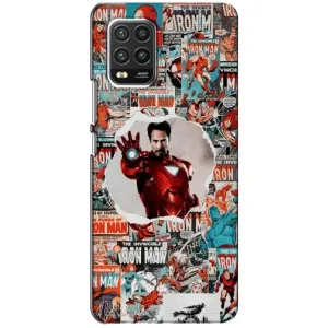 Чохли з героями Марвел Xiaomi Mi 10 Lite (VPrint) (Айронмен)