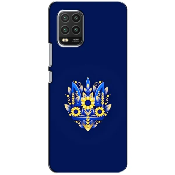 Чехол с принтом «Цветочный Герб» для Xiaomi Mi 10 Lite