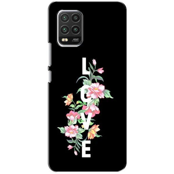 Чохол з принтом «Квіти LOVE» для Xiaomi Mi 10 Lite Чохол з принтом «Квіти LOVE» для Xiaomi Mi 10 Lite