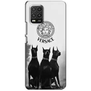Чехлы VERSACE для Ксяоми Ми 10 Лайт (PREMIUMPrint) (Доберман Версаче)