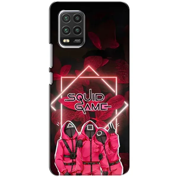 Чохол з принтом «Охоронці Гра кальмара» для Xiaomi Mi 10 Lite Чохол з принтом «Охоронці Гра кальмара» для Xiaomi Mi 10 Lite