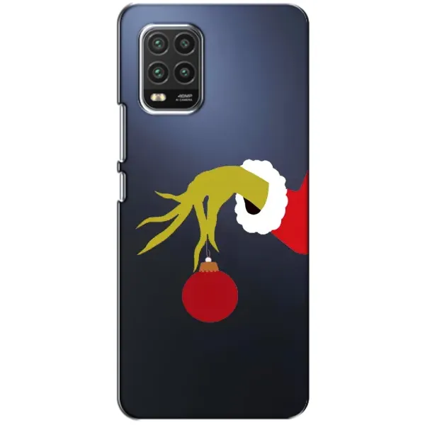 Чехол с принтом «Гринч с игрушкой» для Xiaomi Mi 10 Lite