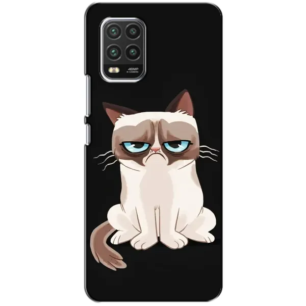 Чехол с принтом «Грустный кот» для Xiaomi Mi 10 Lite