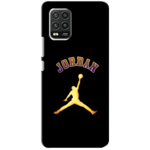 Чехлы для Xiaomi Mi 10 Lite - с картинкой JORDAN (AlphaPrint) (Jordan Gold)