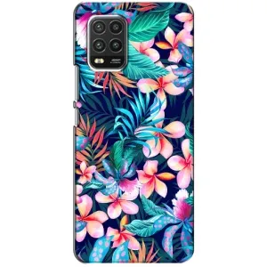 Чохол для Xiaomi Mi 10 Lite: кссг рч 10 юйг - з принтом (Дизайнерські) (AlphaPrint) (Мальовничі квіти)