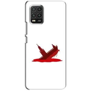 Чехол с принтом (Русский корабль...) для Xiaomi Mi 10 Lite: кссг рч 10 юйг (AlphaPrint) (Кремлівський Корабель)