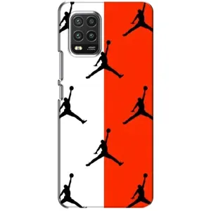 Чехлы для Xiaomi Mi 10 Lite - с картинкой JORDAN (AlphaPrint) (Лого Джордан)