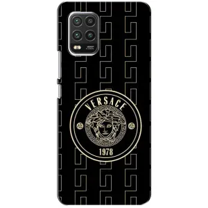 Чехлы VERSACE для Ксяоми Ми 10 Лайт (PREMIUMPrint) (Лого Версаче)