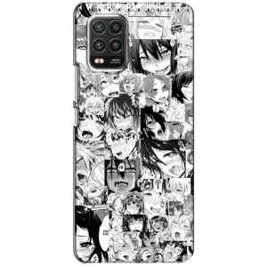 Анимешный чехол для Xiaomi Mi 10 Lite (Ahegao manga)