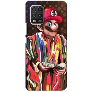 Брендновые Чехлы для Xiaomi Mi 10 Lite - (PREMIUMPrint) (Mario LV)