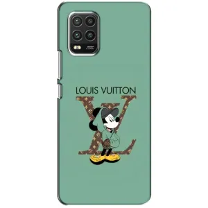 Чехлы Луи Витон для Xiaomi Mi 10 Lite (AlphaPrint - LOUIS VUITTON) (Микки Маус LV)