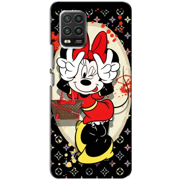 Чехол с принтом «Минни peace» для Xiaomi Mi 10 Lite