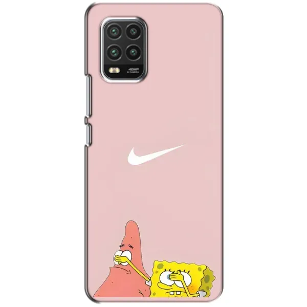 Чохол з принтом «Патрік і Губка» для Xiaomi Mi 10 Lite Чохол з принтом «Патрік і Губка» для Xiaomi Mi 10 Lite