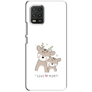 Чохол з принтом «Оленята мама і малюк» для Xiaomi Mi 10 Lite