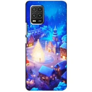 Різдвяні Чохли для Xiaomi Mi 10 Lite (VPrint) (Різдвяне місто)