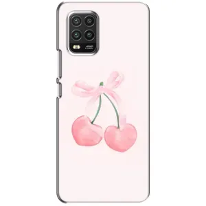 Чохол з розовим принтом для Xiaomi Mi 10 Lite (Рожеві вишні)