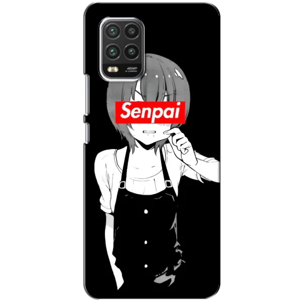 Чехол с принтом «Senpai» для Xiaomi Mi 10 Lite