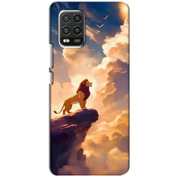 Чохол з принтом «Сімба на скелі» для Xiaomi Mi 10 Lite