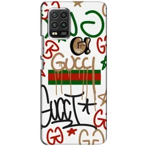 Брендновые Чехлы для Xiaomi Mi 10 Lite - (PREMIUMPrint) (Стиль GUUCI)