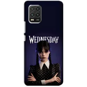 Силиконовый чехол с картинкой для Xiaomi Mi 10 Lite (Wednesday)