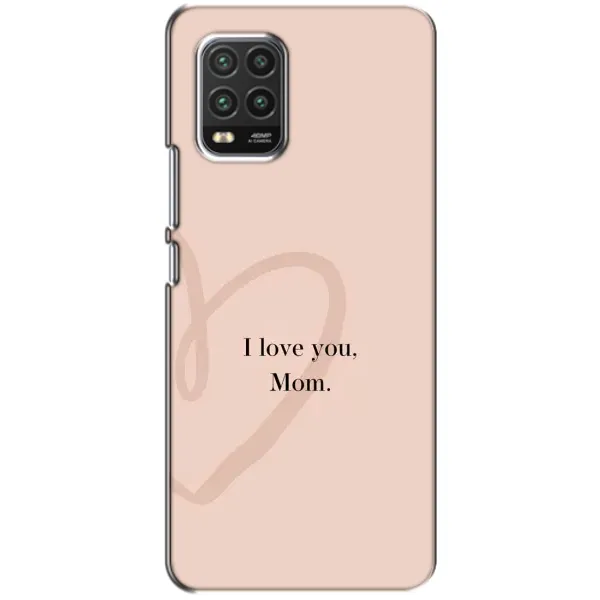 Чохол з принтом «Серце мамі» для Xiaomi Mi 10 Lite Чохол з принтом «Серце мамі» для Xiaomi Mi 10 Lite