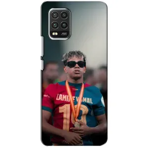 Чехол с футболистом Ламин Ямаль Xiaomi Mi 10 Lite (Ямаль Барса)