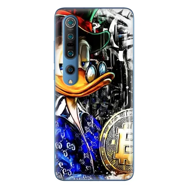 Чехол с принтом «Биткойн Скрудж» для Xiaomi Mi 10 Pro