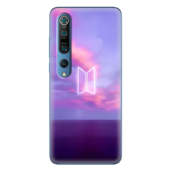 Чехол с принтом «BTS логотип» для Xiaomi Mi 10 Pro Чехол с принтом «BTS логотип» для Xiaomi Mi 10 Pro