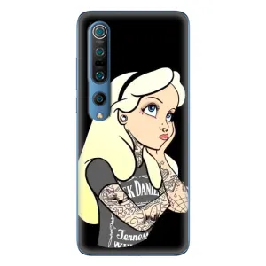 Чехол с печатью для Xiaomi Mi 10 Pro - (Мода) (AlphaPrint) (Девочка в тату)